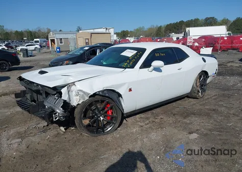 2021 Dodge Challenger R/T Scat Pack z USA, uszkodzony, nr VIN 2C3CDZFJ0MH646070